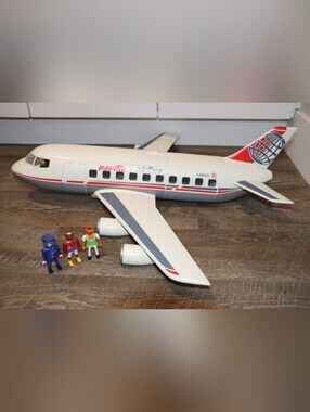 Playmobil Pacific Airline White Toy Passenger Plane with Figures